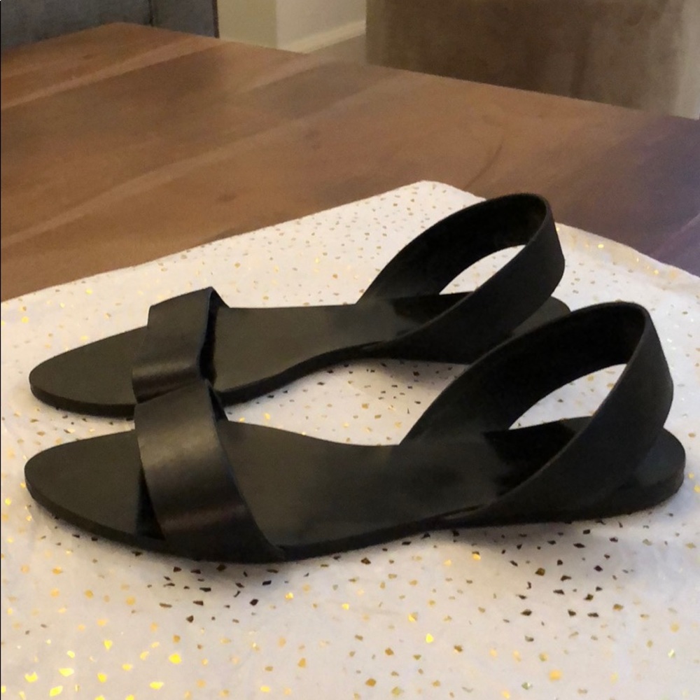 Black sandals